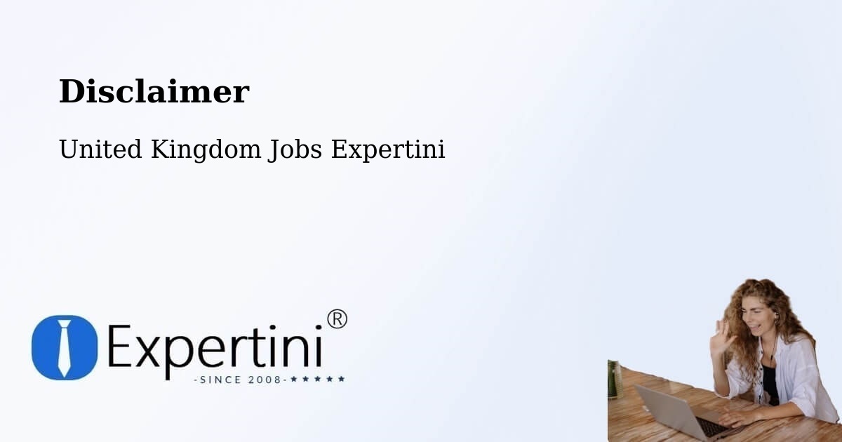 Disclaimer – Arnside - United Kingdom Jobs Expertini