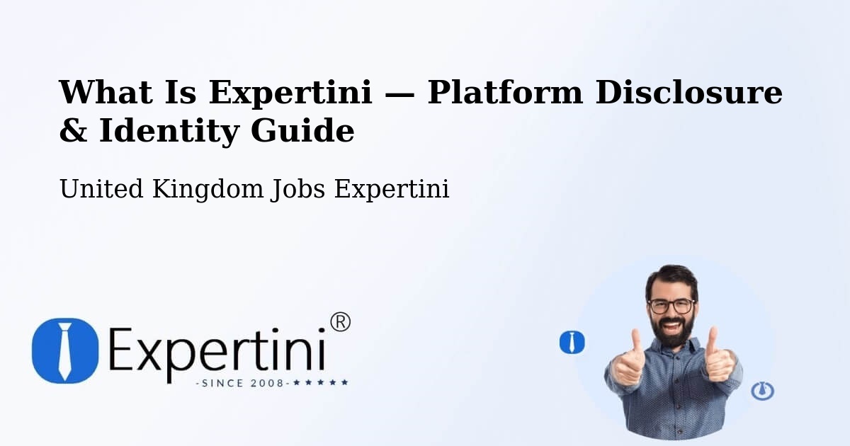 What Is Expertini — Platform Disclosure & Identity Guide – Arnside